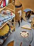 Bloomingville Space Rug Blue Wool